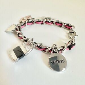 2005 y2k Guess Charm Bracelet